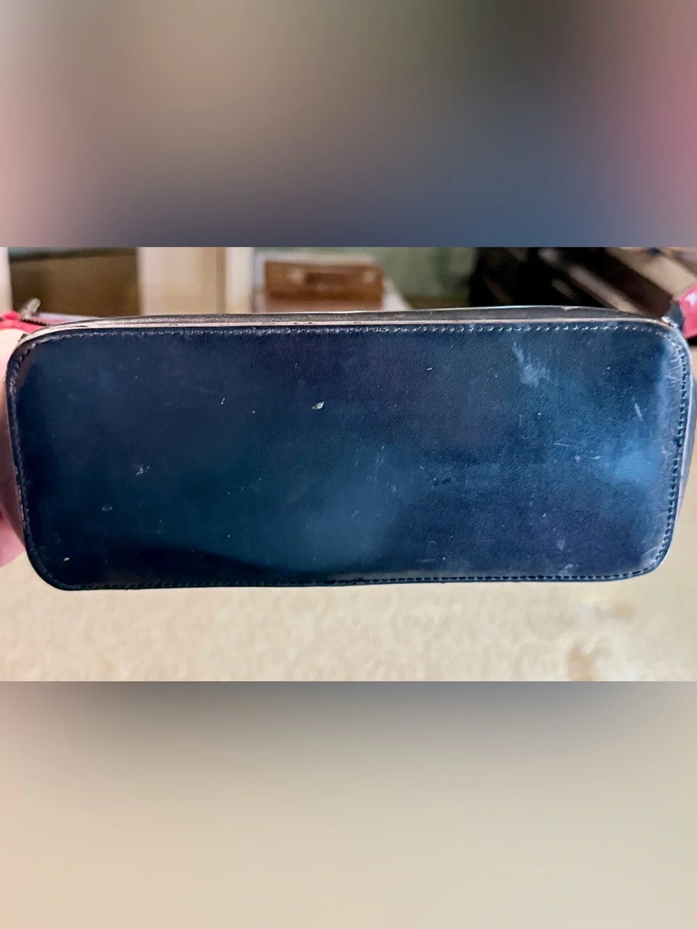 kate spade black and red leather Y2K small shoulder bag Women’s purse
